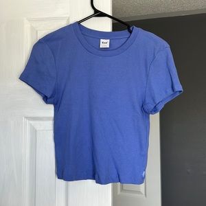 Aritzia bought TNA baby tee —cropped and 100% COTTON